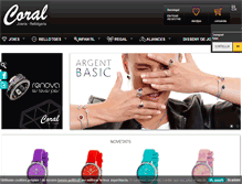 Tablet Screenshot of joieriacoral.com